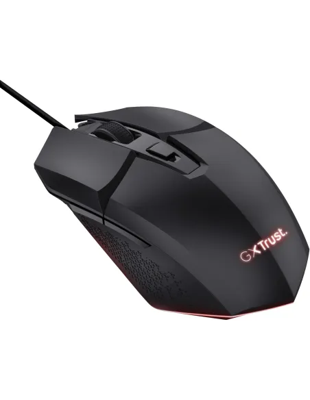 Trust GXT 109 Felox Ratón Gaming Iluminado USB 6400 DPI Negro