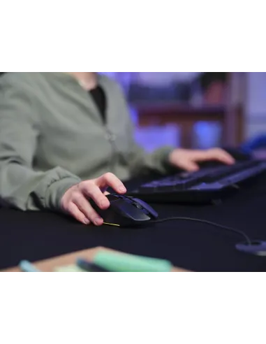 Trust GXT 109 Felox Ratón Gaming Iluminado USB 6400 DPI Negro