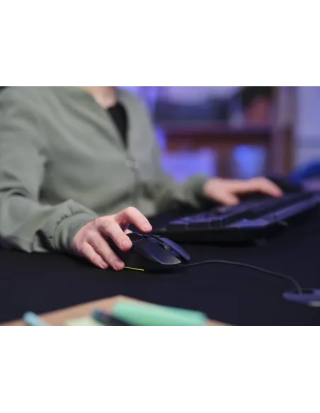Trust GXT 109 Felox Ratón Gaming Iluminado USB 6400 DPI Negro