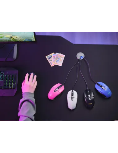 Trust GXT 109 Felox Ratón Gaming Iluminado USB 6400 DPI Negro