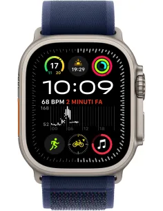 Apple Watch Ultra 2 GPS + Cellular 49mm Caja Natural Titanio con Correa Trail Loop M/L Azul