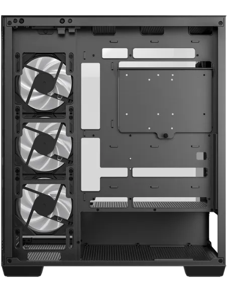 DeepCool CG580 4F Midi Tower Cristal Templado USB 3.2 Negra