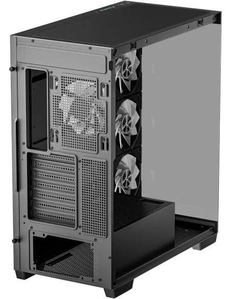 DeepCool CG580 4F Midi Tower Cristal Templado USB 3.2 Negra