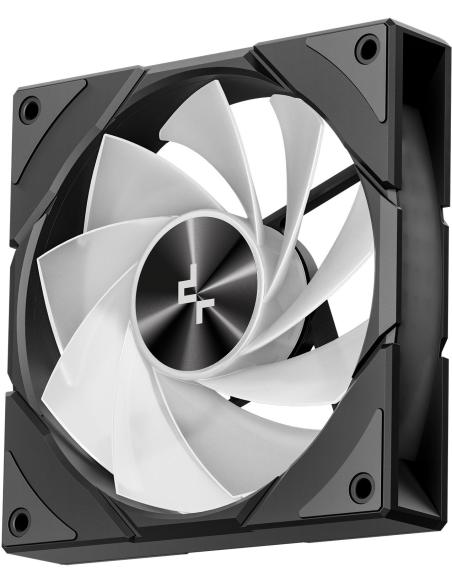 DeepCool CG580 4F Midi Tower Cristal Templado USB 3.2 Negra