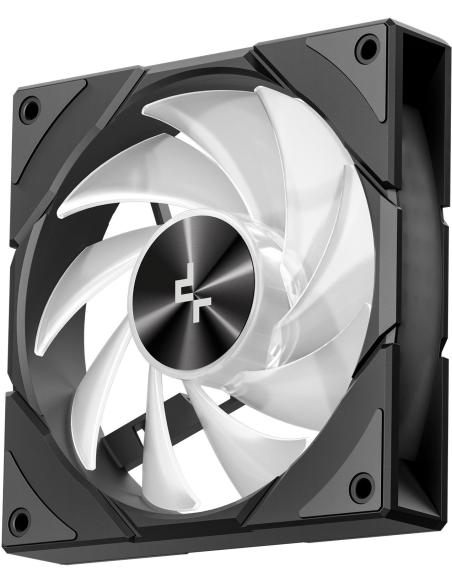 DeepCool CG580 4F Midi Tower Cristal Templado USB 3.2 Negra