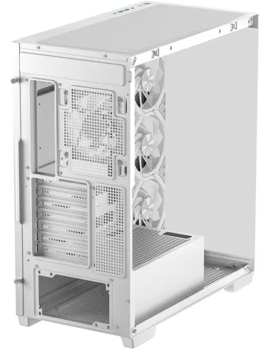 DeepCool CG580 4F WH Midi Tower Cristal Templado USB 3.2 Blanca