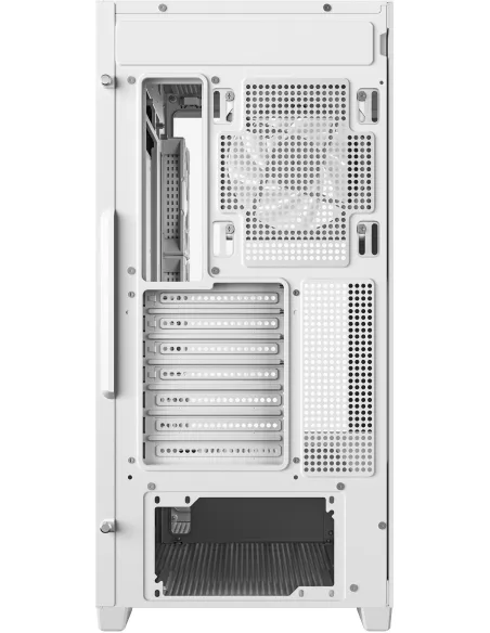 DeepCool CG580 4F WH Midi Tower Cristal Templado USB 3.2 Blanca