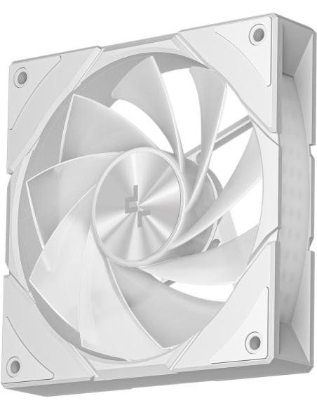 DeepCool CG580 4F WH Midi Tower Cristal Templado USB 3.2 Blanca