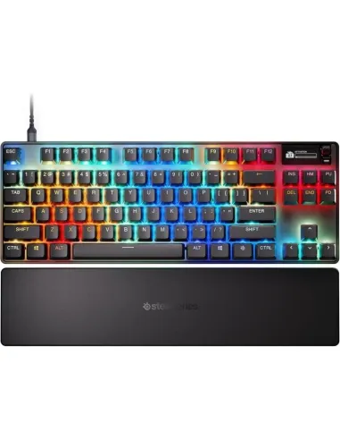 SteelSeries Apex Pro TKL Gen 3 RGB Teclado Mecánico Gaming USB Switch OmniPoint 3.0 Negro Teclado US