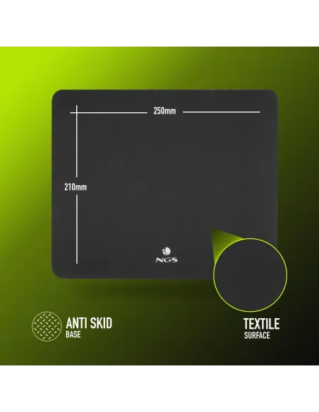 NGS Klim MousePad Negra