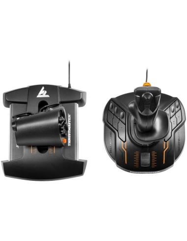 Thrustmaster T-16000M FCS Flight Pack Joystick + Acelerador + Pedales