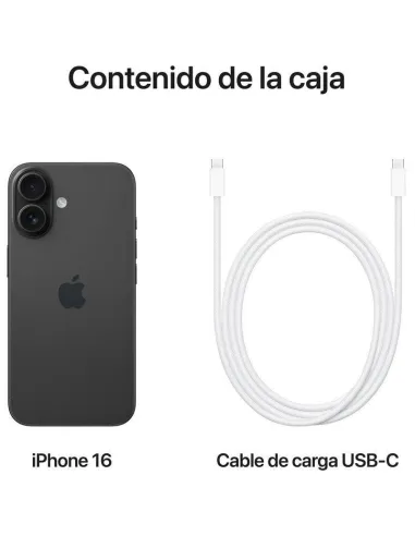 Apple iPhone 16 128GB Negro