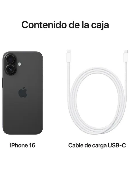 Apple iPhone 16 128GB Negro