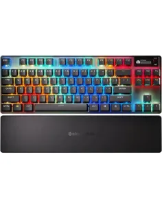 SteelSeries Apex Pro TKL Gen 3 Teclado Mecánico Gaming Inalámbrico OmniPoint 3.0 RGB USA Negro-1394367