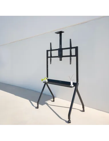 TooQ FS20208M-B IStar Soporte de Suelo con Ruedas 55"-100" Máx. 120Kg Negro