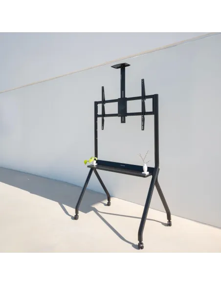 TooQ FS20208M-B IStar Soporte de Suelo con Ruedas 55"-100" Máx. 120Kg Negro