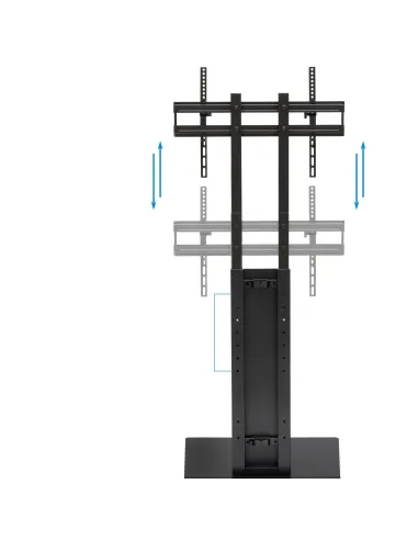 Tooq FS2288M-B Soporte de Suelo para Pantallas 32"- 85" Máx. 40Kg Negro