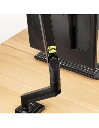 TooQ DB1334TNR-B Soporte de Mesa para Monitor/TV de 13-34" Máx. 10KG Negro