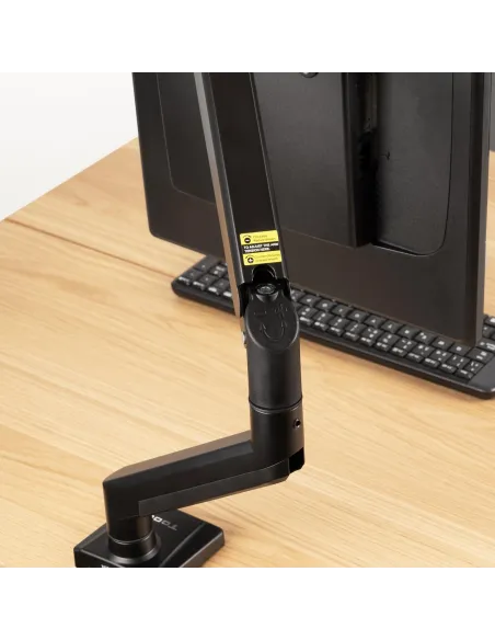 TooQ DB1334TNR-B Soporte de Mesa para Monitor/TV de 13-34" Máx. 10KG Negro