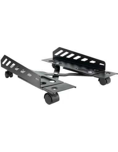 TooQ UMCS0024-B Soporte para CPU con Ruedas Hasta 25Kg Negro