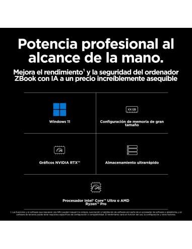 HP ZBook Power 16 G11 A AMD Ryzen 9 8945HS/32GB/1TB SSD/RTX 2000 Ada/16" W11 Pro