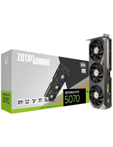 Zotac GAMING GeForce RTX 5070 SOLID OC 12GB GDDR7 Reflex 2 RTX AI DLSS4