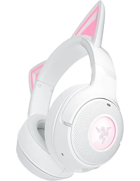 Razer Kraken Kitty V2 BT Auriculares RGB Gaming Inalámbricos Blancos