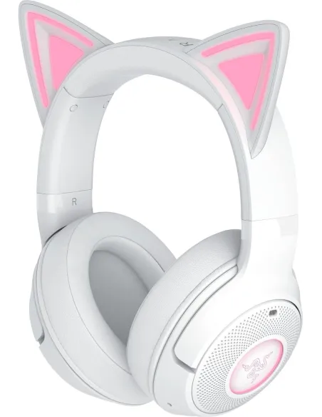 Razer Kraken Kitty V2 BT Auriculares RGB Gaming Inalámbricos Blancos