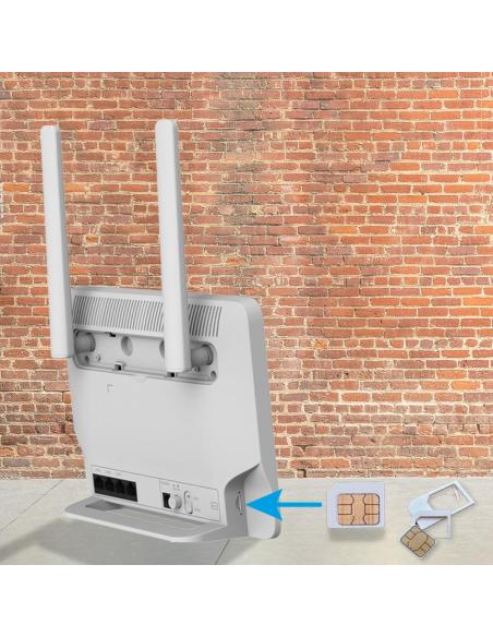 Strong 4G+ROUTER1200 Router Wifi LTE 1200 Blanco