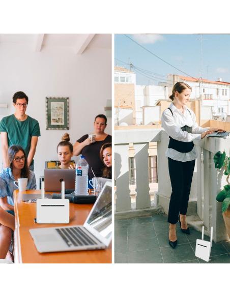 Strong 4G+ROUTER1200 Router Wifi LTE 1200 Blanco