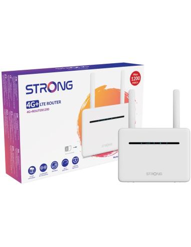 Strong 4G+ROUTER1200 Router Wifi LTE 1200 Blanco