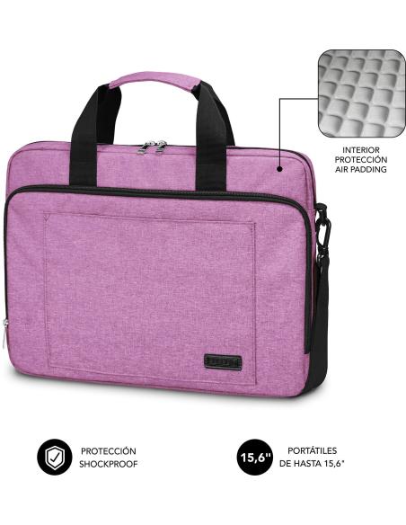 Subblim Air Padding Maletín para Portátiles de 15.6" Rosa