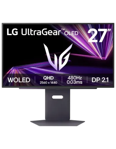 LG UltraGear 27GX790A-B 27" OLED QHD 480Hz 0.03ms Altura Ajustable FreeSync Premium Pro