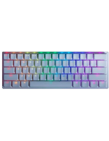 Razer Huntsman Mini Mercury Teclado Gaming RGB Switch Purple US Layout