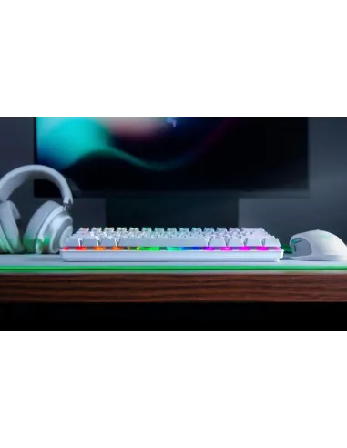 Razer Huntsman Mini Mercury Teclado Gaming RGB Switch Purple US Layout