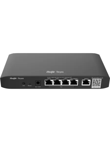 Ruijie Networks RG-EG105G-P-V3 Router 4 Puertos Gigabit Ethernet
