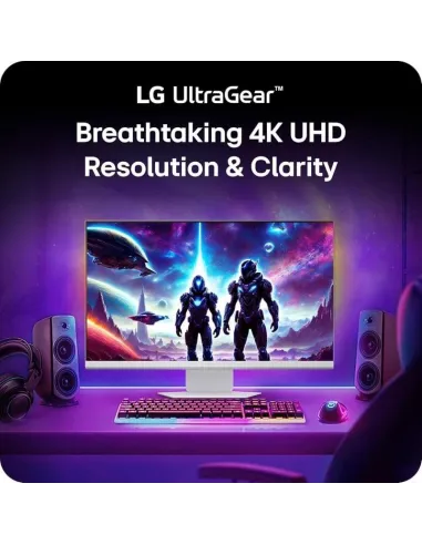 LG UltraGear Smart 32G810SA-W 31.5" LED IPS UltraHD 144Hz Altura Ajustable FreeSync Premium