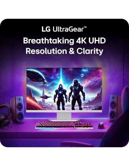 LG UltraGear Smart 32G810SA-W 31.5" LED IPS UltraHD 144Hz Altura Ajustable FreeSync Premium