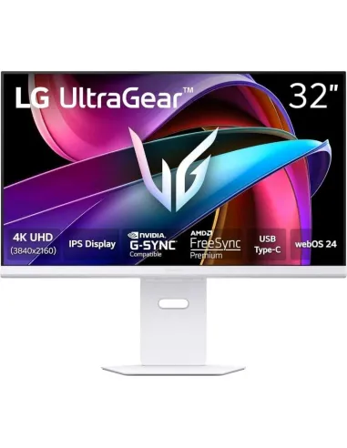 LG UltraGear Smart 32G810SA-W 31.5" LED IPS UltraHD 144Hz Altura Ajustable FreeSync Premium