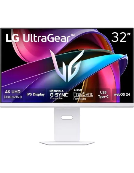 LG UltraGear Smart 32G810SA-W 31.5" LED IPS UltraHD 144Hz Altura Ajustable FreeSync Premium