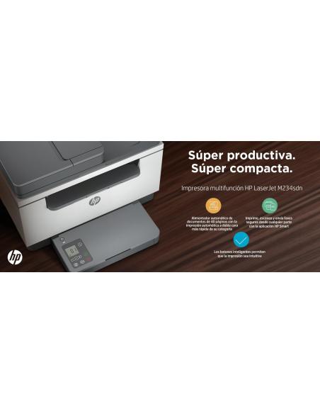 HP Laserjet MFP M234SDN Multifunción Láser Monocromo