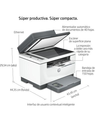 HP Laserjet MFP M234SDN Multifunción Láser Monocromo