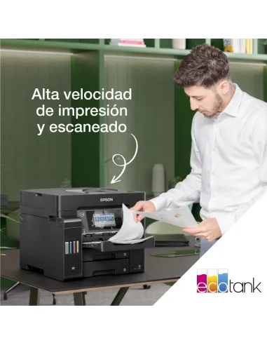 Epson Ecotank ET-5805 Impresora de Tinta Multifunción Color WiFi Negra