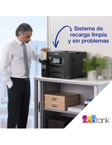 Epson Ecotank ET-5805 Impresora de Tinta Multifunción Color WiFi Negra
