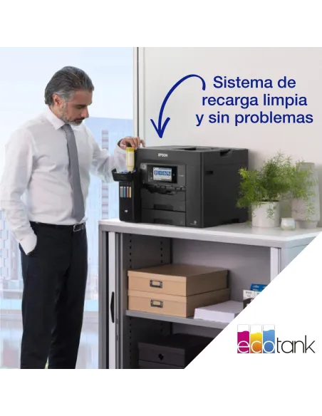Epson Ecotank ET-5805 Impresora de Tinta Multifunción Color WiFi Negra