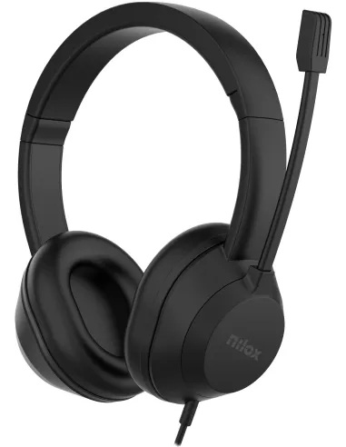 Nilox NXAUSB02 Auriculares Negros
