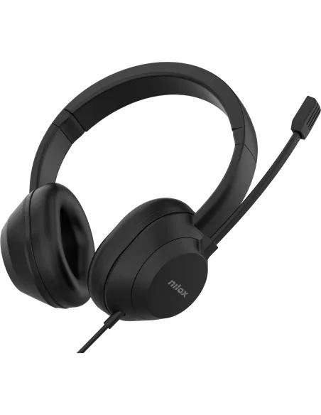 Nilox NXAUSB02 Auriculares Negros