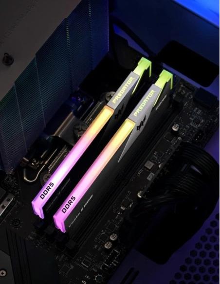 Acer Predator Vesta II RGB DDR5 6000MHz 32GB 2x16GB CL34 AMD EXPO e Intel XMP