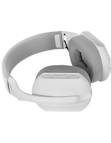 Mars Gaming MHW-PRO Auriculares Inalámbricos 7.1 ARGB Flow Bluetooth 5.3 Micrófono Dual Blancos