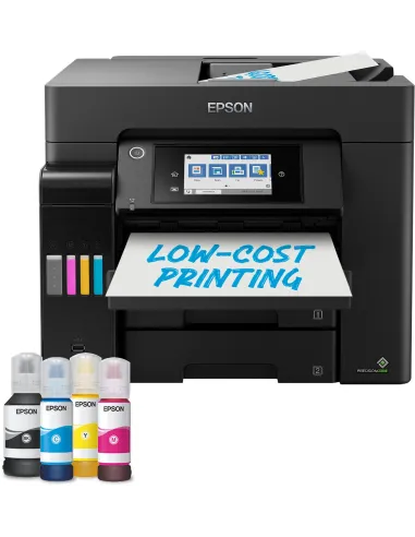 Epson Ecotank ET-5855 Impresora de Tinta Multifunción Color WiFi Negra